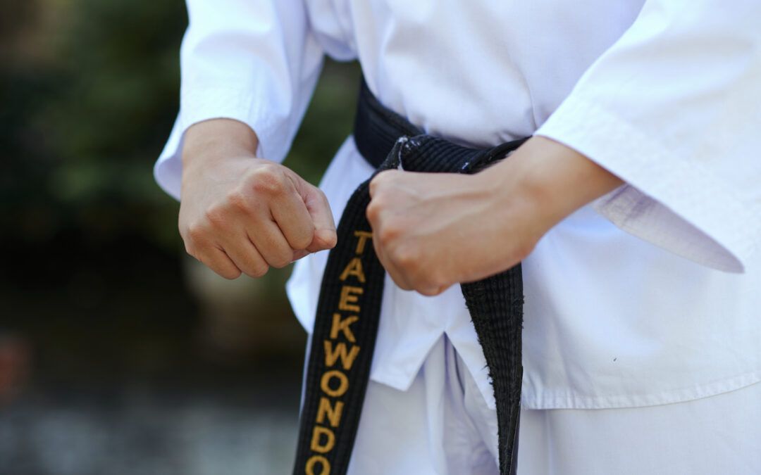 Cinturón negro de Taekwondo